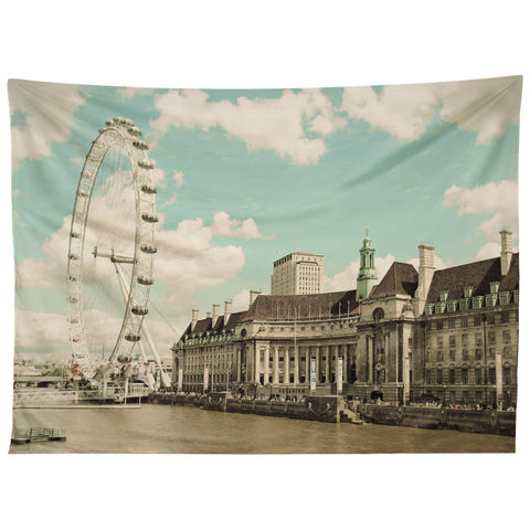 Happee Monkee London Eye Love You Tapestry