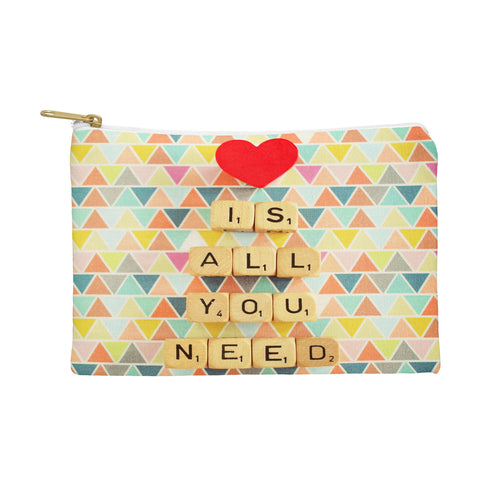Happee Monkee Love Is All You Need Pouch