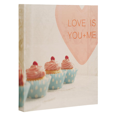 Happee Monkee Love Is You Me Art Canvas