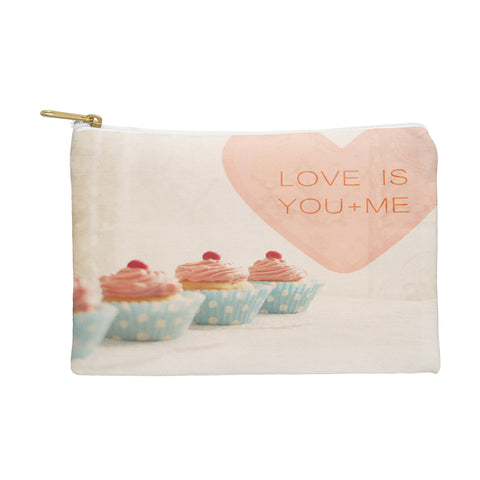 Happee Monkee Love Is You Me Pouch