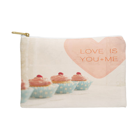 Happee Monkee Love Is You Me Pouch