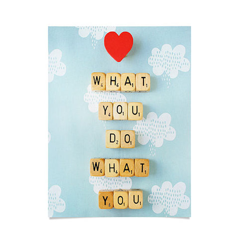 Happee Monkee Love What You Do Poster