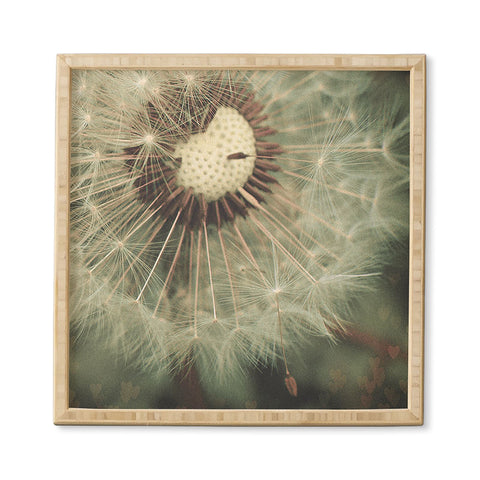 Happee Monkee Lucky Dandelion Framed Wall Art