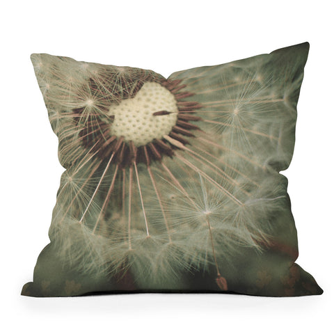 Happee Monkee Lucky Dandelion Throw Pillow