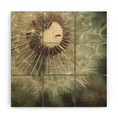 Happee Monkee Lucky Dandelion Wood Wall Mural