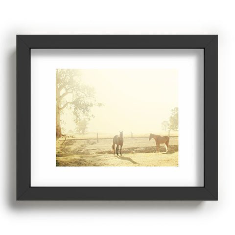 Happee Monkee Morning Horses Recessed Framing Rectangle