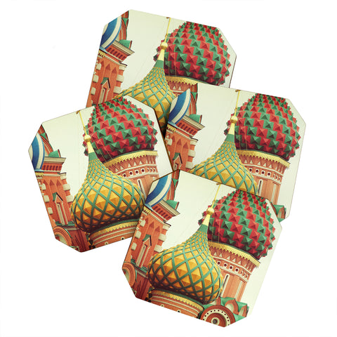 Happee Monkee Moscow Onion Domes Coaster Set