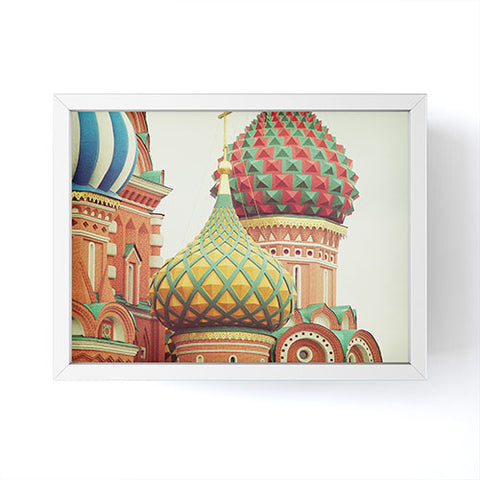 Happee Monkee Moscow Onion Domes Framed Mini Art Print