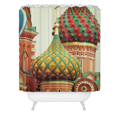 Happee Monkee Moscow Onion Domes Shower Curtain