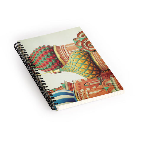 Happee Monkee Moscow Onion Domes Spiral Notebook