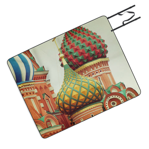 Happee Monkee Moscow Onion Domes Picnic Blanket