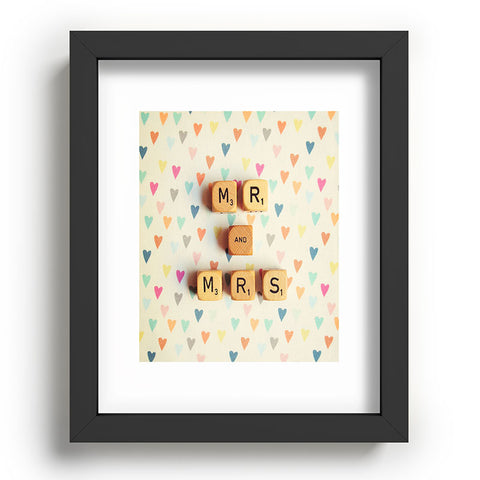 Happee Monkee Mr And Mrs Recessed Framing Rectangle