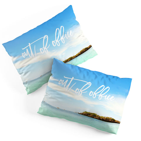 Happee Monkee Out Of Office Beach Series Pillow Shams