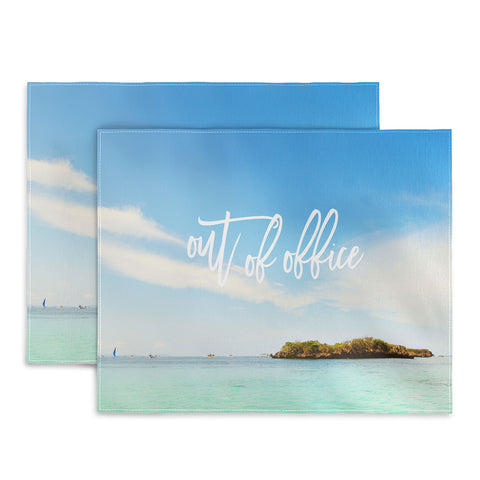 Happee Monkee Out Of Office Beach Series Placemat