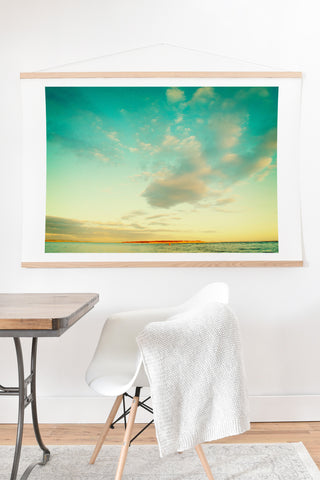 Happee Monkee Paradise Island Art Print And Hanger