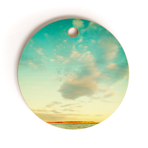 Happee Monkee Paradise Island Cutting Board Round