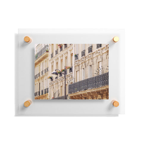 Happee Monkee Paris Balconies Floating Acrylic Print