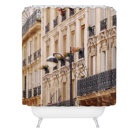 Happee Monkee Paris Balconies Shower Curtain