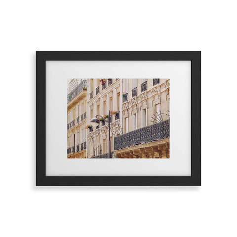 Happee Monkee Paris Balconies Framed Art Print