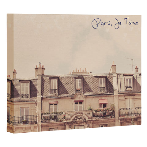 Happee Monkee Paris Je Taime Art Canvas