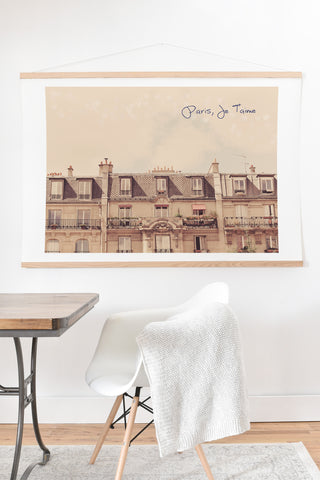 Happee Monkee Paris Je Taime Art Print And Hanger