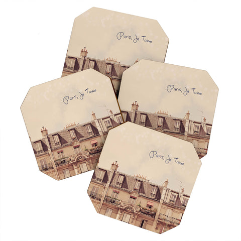 Happee Monkee Paris Je Taime Coaster Set