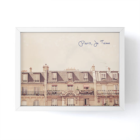 Happee Monkee Paris Je Taime Framed Mini Art Print