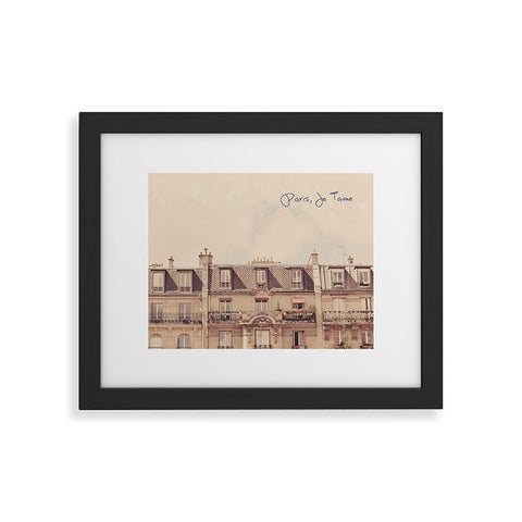 Happee Monkee Paris Je Taime Framed Art Print