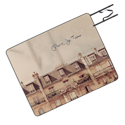 Happee Monkee Paris Je Taime Picnic Blanket
