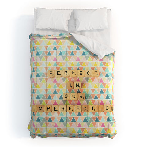 Happee Monkee Perfection In Our Imperfection Comforter