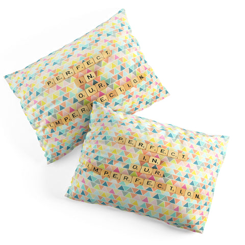 Happee Monkee Perfection In Our Imperfection Pillow Shams