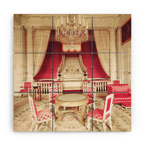 Happee Monkee Pink Princess Bedroom Wood Wall Mural