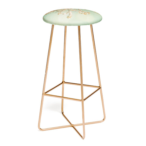 Happee Monkee Plum Blossoms Bar Stool