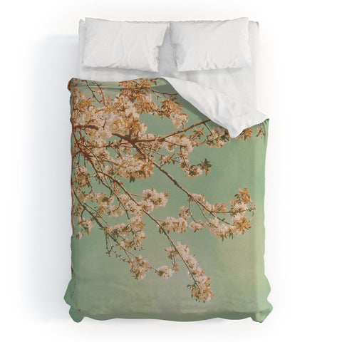 Happee Monkee Plum Blossoms Duvet Cover
