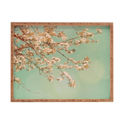 Happee Monkee Plum Blossoms Rectangular Tray