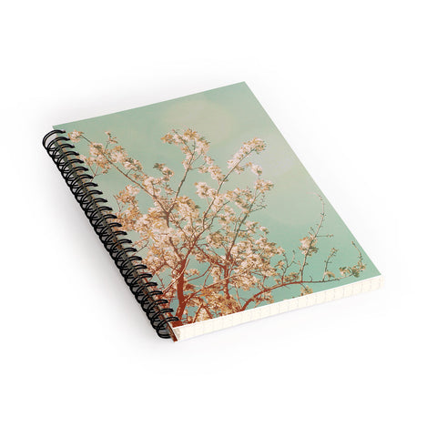 Happee Monkee Plum Blossoms Spiral Notebook