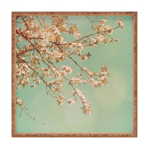 Happee Monkee Plum Blossoms Square Tray