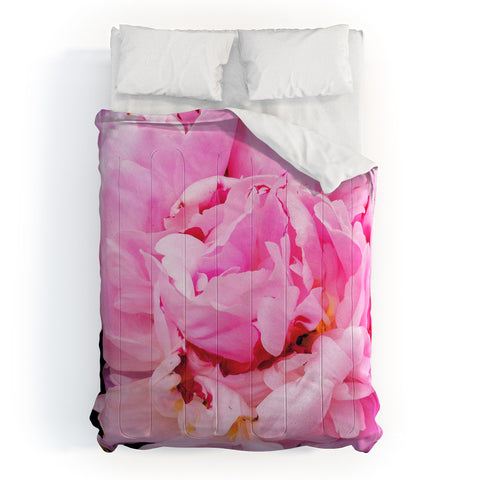 Happee Monkee Pretty Pink Peony Comforter
