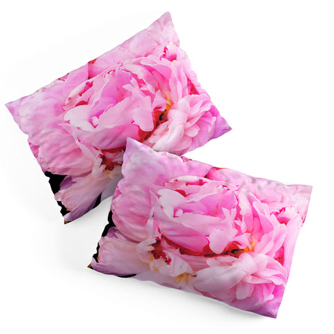 Happee Monkee Pretty Pink Peony Pillow Shams