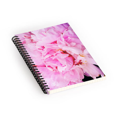 Happee Monkee Pretty Pink Peony Spiral Notebook