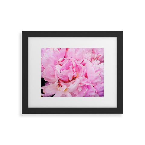 Happee Monkee Pretty Pink Peony Framed Art Print
