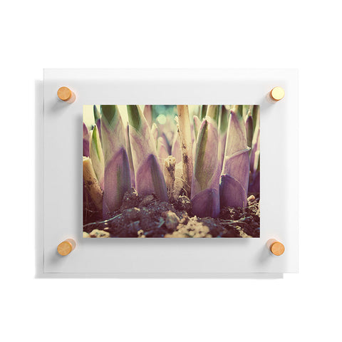 Happee Monkee Purple Roots Floating Acrylic Print
