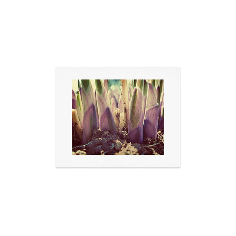 Happee Monkee Purple Roots Art Print