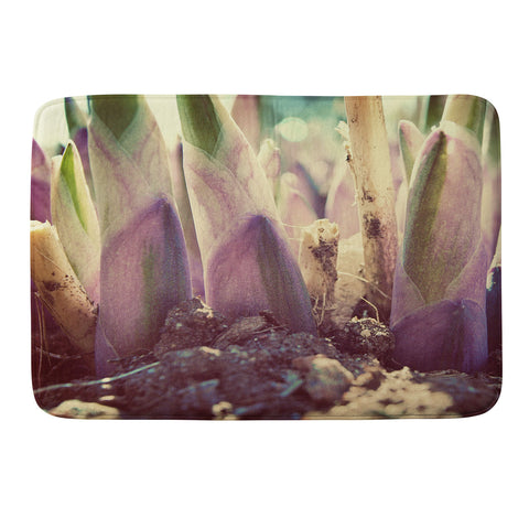 Happee Monkee Purple Roots Memory Foam Bath Mat