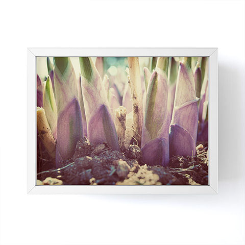 Happee Monkee Purple Roots Framed Mini Art Print