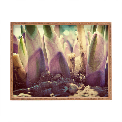 Happee Monkee Purple Roots Rectangular Tray