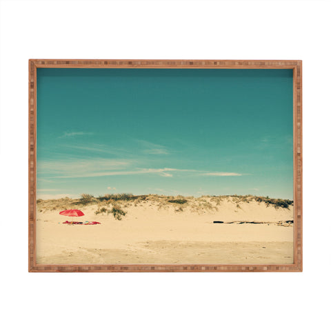 Happee Monkee Red Beach Umbrella Rectangular Tray