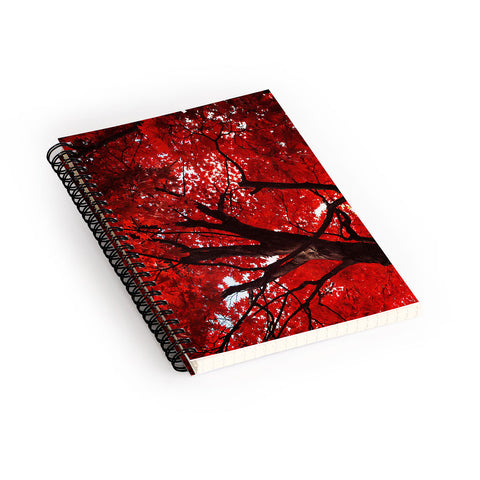 Happee Monkee Red Canopy Spiral Notebook