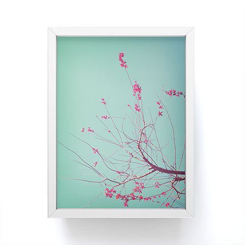 Happee Monkee Red Stars Framed Mini Art Print