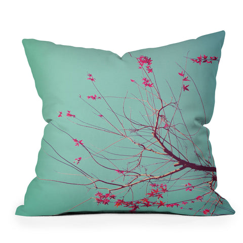 Happee Monkee Red Stars Throw Pillow